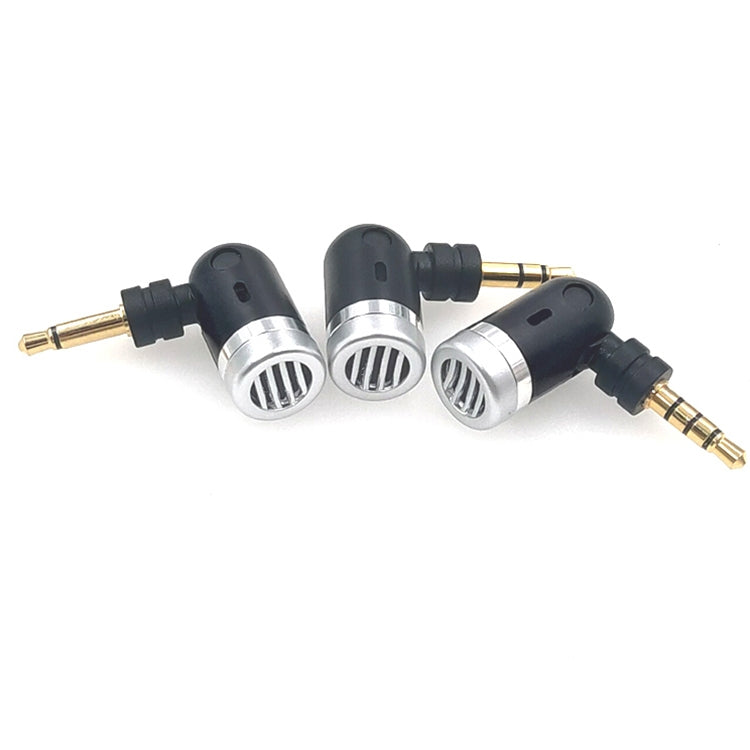 MK-5 Stereo 3.5mm Gold Plated Plug Live Mobile Phone Tablet Laptop Mini Bend Microphone - Microphone by buy2fix | Online Shopping UK | buy2fix