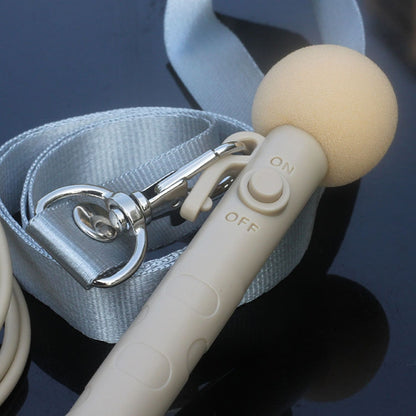 MK-7 3.5mm Elbow Head Handheld Loudspeaker Neck-mounted Microphone with Lanyard, Length: 1m (Flesh Color) - Microphone by buy2fix | Online Shopping UK | buy2fix