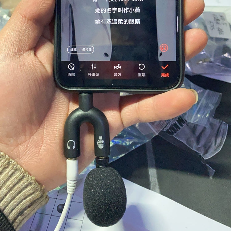 ZJ052MR-01 Stereo 3.5mm Mobile Phone Tablet Game Machine Mini Straight Microphone - Microphone by buy2fix | Online Shopping UK | buy2fix