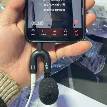 ZJ052MR-01 Stereo 3.5mm Mobile Phone Tablet Game Machine Mini Straight Microphone - Microphone by buy2fix | Online Shopping UK | buy2fix