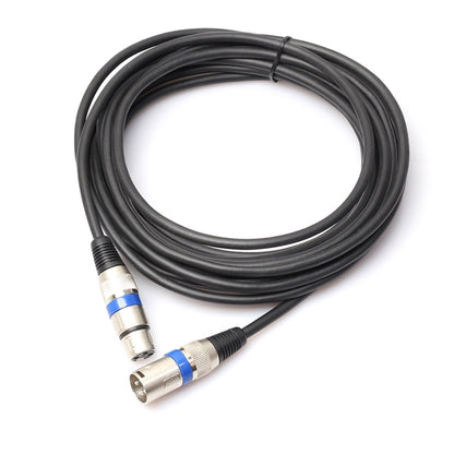 3m 3-Pin XLR Male to XLR Female MIC Shielded Cable Microphone Audio Cord - Microphone Audio Cable & Connector by buy2fix | Online Shopping UK | buy2fix