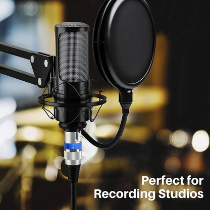 3m 3-Pin XLR Male to XLR Female MIC Shielded Cable Microphone Audio Cord - Microphone Audio Cable & Connector by buy2fix | Online Shopping UK | buy2fix