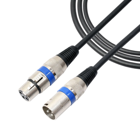 Câble blindé XLR mâle vers XLR femelle, 5m, 3 broches, cordon Audio pour Microphone