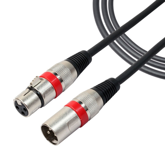 Câble blindé XLR mâle vers XLR femelle, 5m, 3 broches, cordon Audio pour Microphone