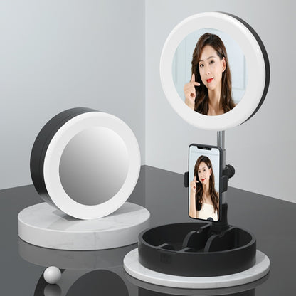 G6 Multi-function Live Broadcast All-in-one Ring Beauty Fill Light Mobile Phone Holder (Black) - Ring Light by buy2fix | Online Shopping UK | buy2fix