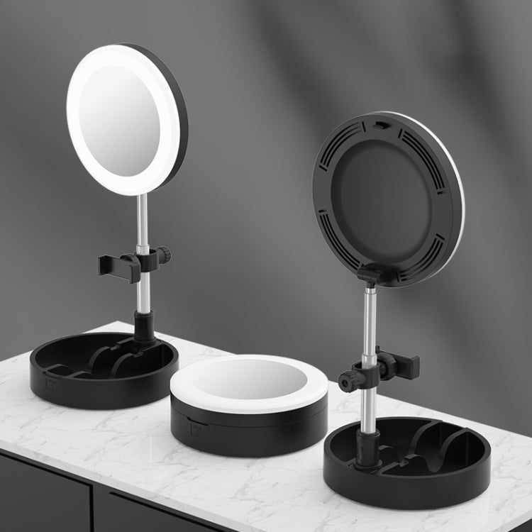 G6 Multi-function Live Broadcast All-in-one Ring Beauty Fill Light Mobile Phone Holder (Black) - Ring Light by buy2fix | Online Shopping UK | buy2fix