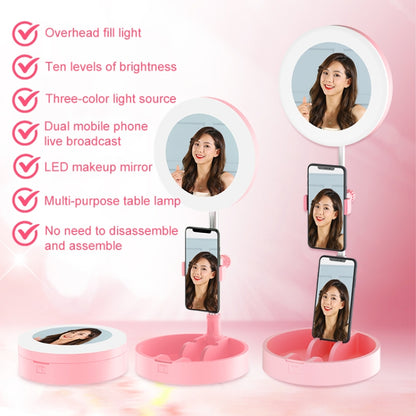 G6 Multi-function Live Broadcast All-in-one Ring Beauty Fill Light Mobile Phone Holder (Black) - Ring Light by buy2fix | Online Shopping UK | buy2fix