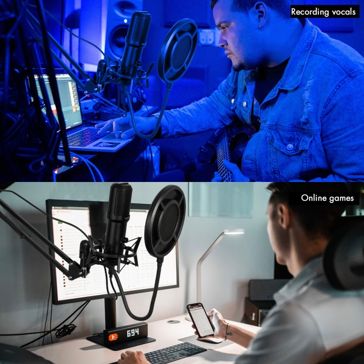 Yanmai Q10B USB Recording Microphone Kit - Microphone by Yanmai | Online Shopping UK | buy2fix