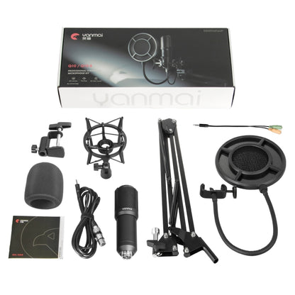 Yanmai Q10 3.5mm Recording Microphone Kit - Microphone by Yanmai | Online Shopping UK | buy2fix