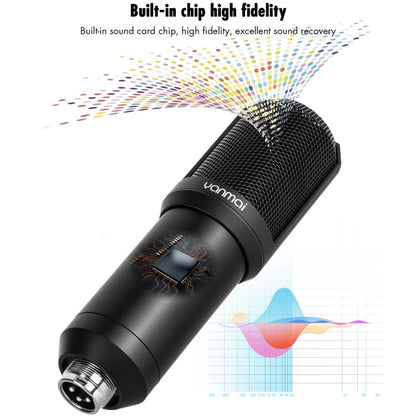 Yanmai Q10 3.5mm Recording Microphone Kit - Microphone by Yanmai | Online Shopping UK | buy2fix