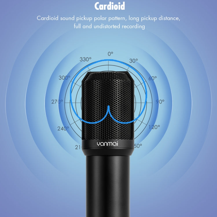 Yanmai Q10 3.5mm Recording Microphone Kit - Microphone by Yanmai | Online Shopping UK | buy2fix