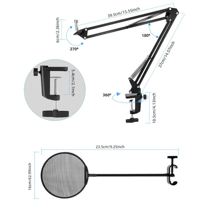 Yanmai X3 USB Recording Microphone Kit - Microphone by Yanmai | Online Shopping UK | buy2fix
