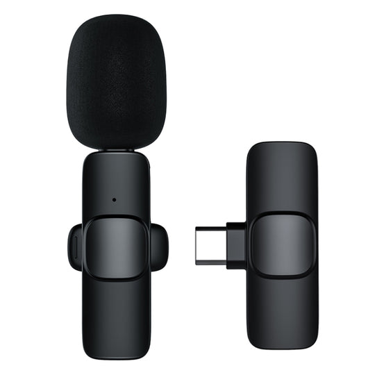 Mini microphone cravate sans fil avec interface Type-C/USB-C