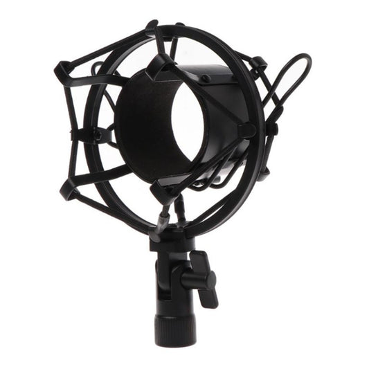 Condenser Microphone 46mm Metal Shockproof Mount Holder(Black) - Stand by buy2fix | Online Shopping UK | buy2fix