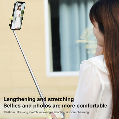 Bluetooth Remote Control Tripod Selfie Stick (Green) - Selfie Light by buy2fix | Online Shopping UK | buy2fix