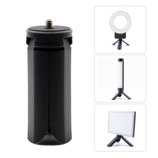 LUXCeO Portable Folding Plastic Tripod(Black)