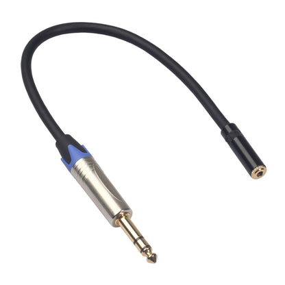 TC203NF03 6.35mm Male to 3.5mm Female Audio Cable, Length: 0.3m - Microphone Audio Cable & Connector by buy2fix | Online Shopping UK | buy2fix