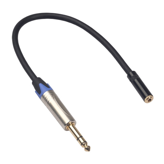 TC203NF03 6.35mm Male to 3.5mm Female Audio Cable, Length: 0.3m - Microphone Audio Cable & Connector by buy2fix | Online Shopping UK | buy2fix