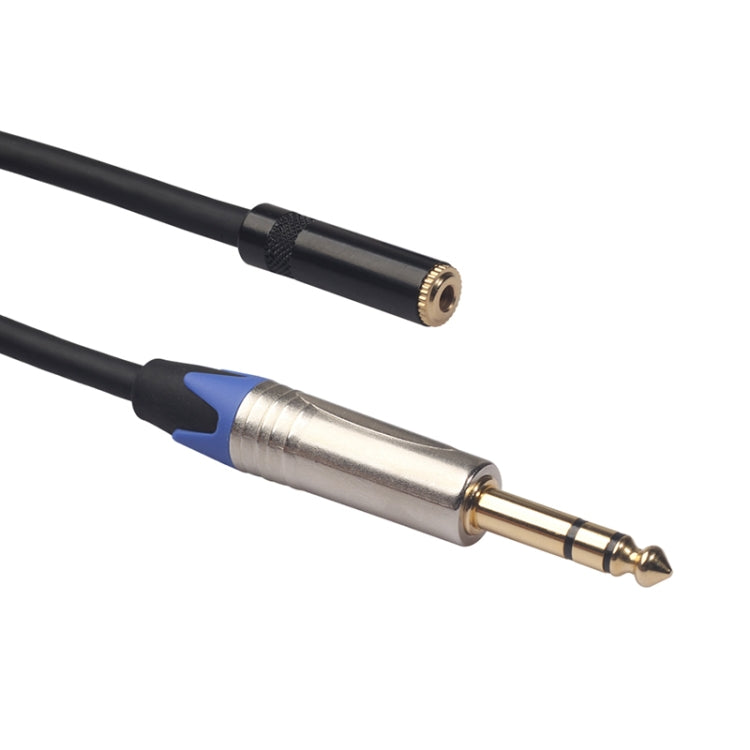 TC203NF03 6.35mm Male to 3.5mm Female Audio Cable, Length: 0.3m - Microphone Audio Cable & Connector by buy2fix | Online Shopping UK | buy2fix