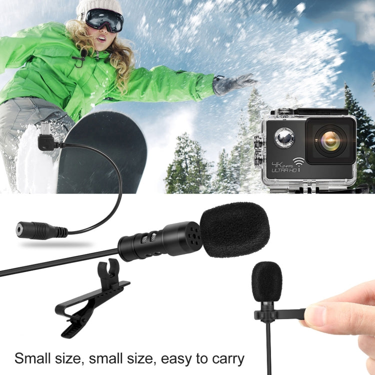 Yanmai R955 Clip-on Lapel Mic Lavalier Omni-directional Double Condenser Microphone, For Live Broadcast, Show, KTV, etc - Microphone by buy2fix | Online Shopping UK | buy2fix