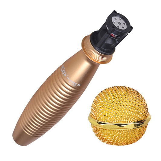 AQ-230 Zinc Alloy K Song Live Recording Noise Reduction Capacitor Microphone, with Shock Mount - Microphone by buy2fix | Online Shopping UK | buy2fix