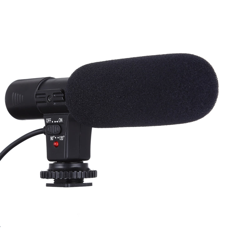MIC-02 30-18000Hz Rate Sound Clear Stereo Microphone for Smartphone, Cable Length: 28cm - Microphone by buy2fix | Online Shopping UK | buy2fix