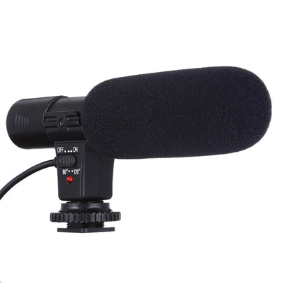 MIC-02 30-18000Hz Rate Sound Clear Stereo Microphone for Smartphone, Cable Length: 28cm - Microphone by buy2fix | Online Shopping UK | buy2fix