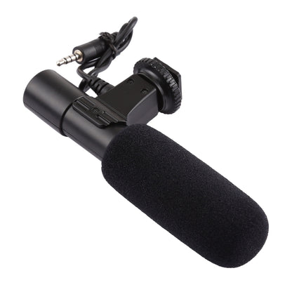 MIC-02 30-18000Hz Rate Sound Clear Stereo Microphone for Smartphone, Cable Length: 28cm - Microphone by buy2fix | Online Shopping UK | buy2fix