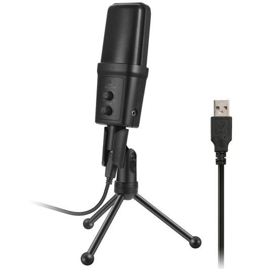 Yanmai SF-970 Professional Condenser Sound Recording Microphone with Tripod Holder & USB Cable , Cable Length: 1.8m(Black) - Microphone by Yanmai | Online Shopping UK | buy2fix