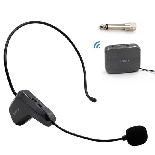 ASiNG WM01 Microphone électronique à transmission audio sans fil 2,4 GHz, distance de transmission: 50 m