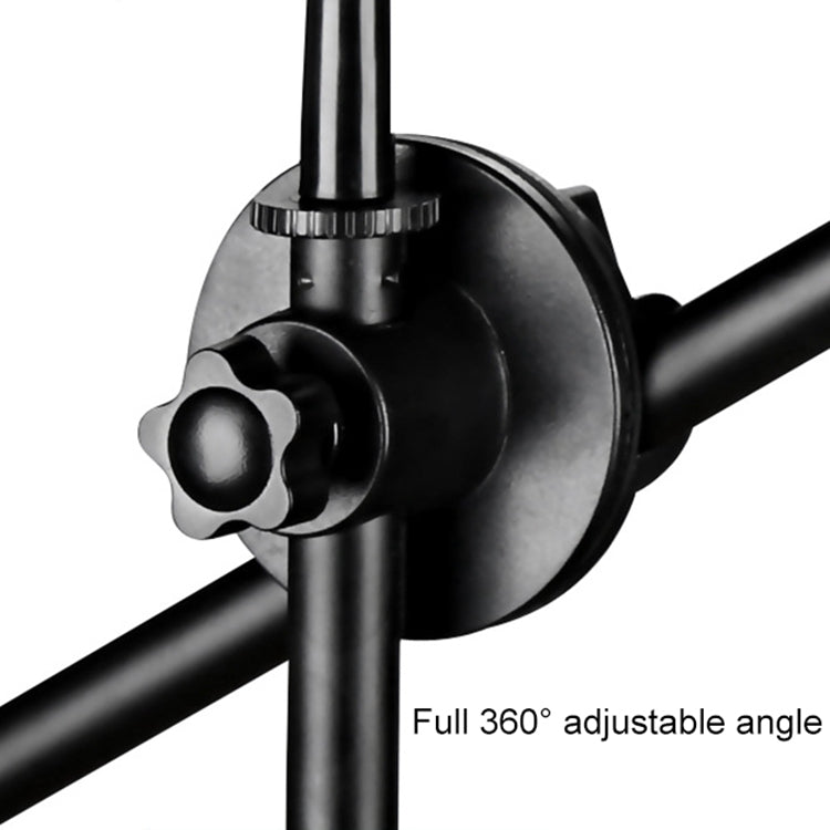 RODD NB-108 Karaoke Phone Microphone Tripod Scissor Arm Stand Holder For Studio Recording, Live Broadcast, Live Show, KTV, etc. - Stand by buy2fix | Online Shopping UK | buy2fix