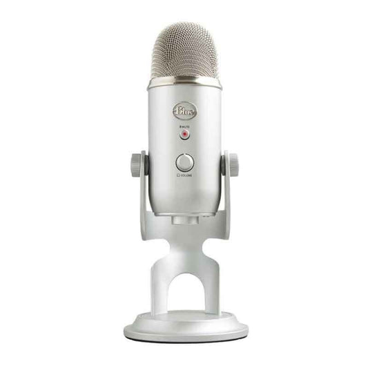 Logitech Blue Yeti USB Condenser Microphone(Silver) - Microphone by Logitech | Online Shopping UK | buy2fix