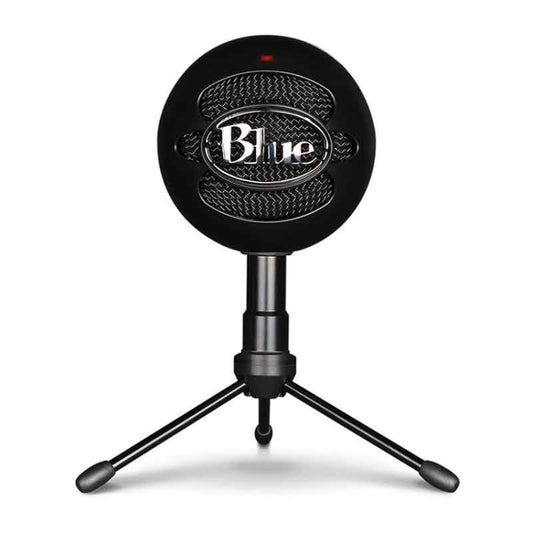 Logitech Blue Snowball-ice USB Condenser Anchor Recording Microphone (Black) - Microphone by Logitech | Online Shopping UK | buy2fix