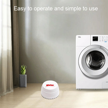 DY-SQ100B Water Leakage Detector with Two Sensors(White) - Water Leakage Alarm by buy2fix | Online Shopping UK | buy2fix
