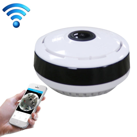 JJX-1801 Fisheye Wide Angle 1.0MP Smart Wireless Wifi IP Camera, Support TF Card (128GB Max) - 360 Degree Camera by buy2fix | Online Shopping UK | buy2fix