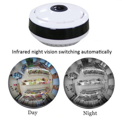 JJX-1801 Fisheye Wide Angle 1.0MP Smart Wireless Wifi IP Camera, Support TF Card (128GB Max) - 360 Degree Camera by buy2fix | Online Shopping UK | buy2fix