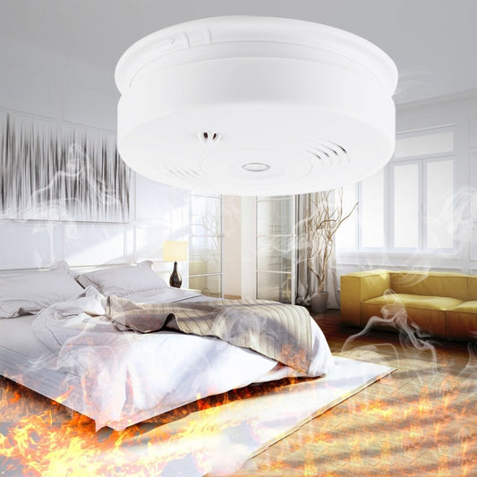 433MHz Photoelectronc Smoke and Heat Detector(White) - Smoke Gas Detector by buy2fix | Online Shopping UK | buy2fix