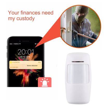 433MHz Wide Angle Wireless PIR Detector(White) - Infrared Detector by buy2fix | Online Shopping UK | buy2fix
