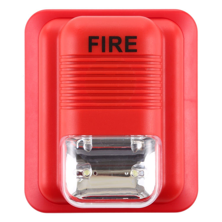 Sound-light Fire Alarm Warning Strobe Horn Alert Safety System Sensor - Others Alarm by buy2fix | Online Shopping UK | buy2fix