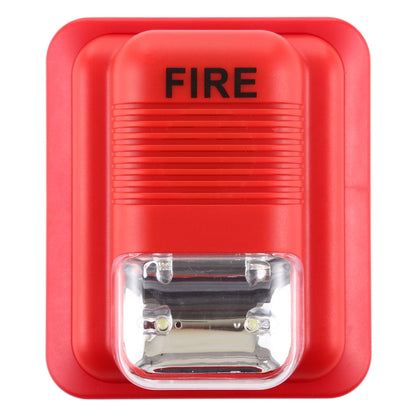 Sound-light Fire Alarm Warning Strobe Horn Alert Safety System Sensor - Others Alarm by buy2fix | Online Shopping UK | buy2fix