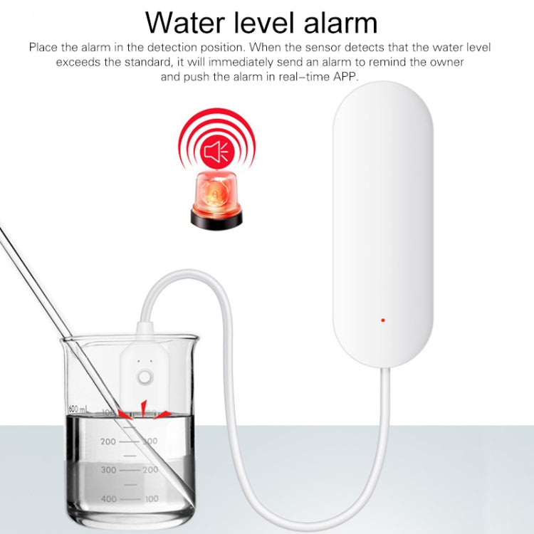 DY-SQ400A WiFi Smart Leak Water Alarm Household Water Level Detection Alarm - Water Leakage Alarm by buy2fix | Online Shopping UK | buy2fix