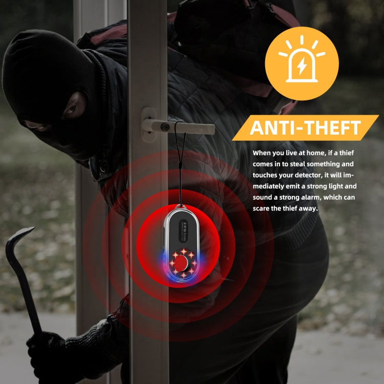 S200 Camera Detector with LED Flashlight (Black) - Infrared Detector by buy2fix | Online Shopping UK | buy2fix