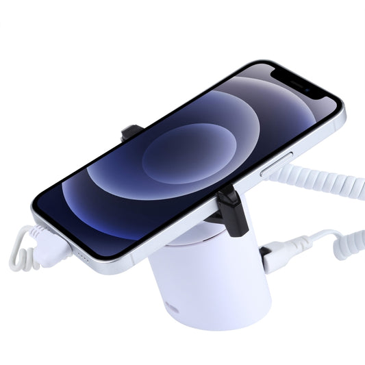 Cylindrical Display Stand Security System Burglar Alarm / Anti-theft Alarm Display Holder with Infrared Remote Control for iPhone / iPod with 8-Pin Port - Security Display Holders by buy2fix | Online Shopping UK | buy2fix