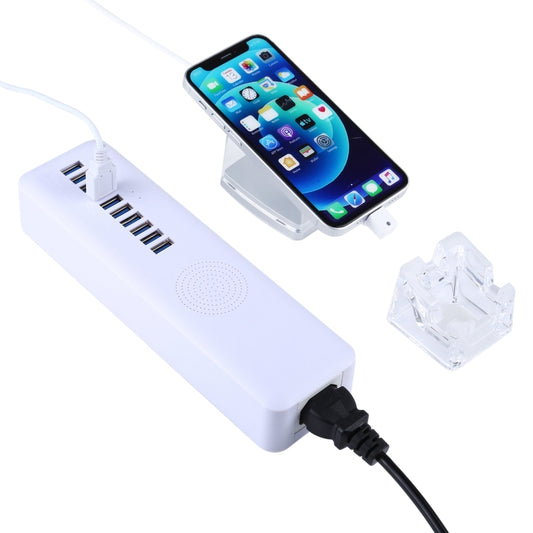 Mult-Port Security HUB + Mobile Phone Anti-theft Alarm Display Stand with Remote Control & 8 Pin Port for iPhone - Security Display Holders by buy2fix | Online Shopping UK | buy2fix
