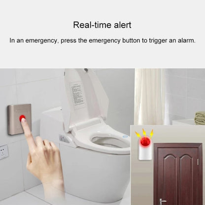 CW-01 Wireless Disabled Toilet Alarm Call Button Set - Others Alarm by buy2fix | Online Shopping UK | buy2fix