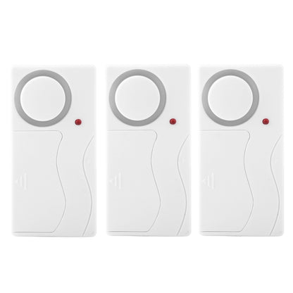 Home Security Wireless Remote Control Door Window Siren Magnetic Sensor Alarm Warning, 1 Remote Controller + 3 Magnetic Sensors - Door Window Alarm by buy2fix | Online Shopping UK | buy2fix