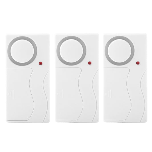 Home Security Wireless Remote Control Door Window Siren Magnetic Sensor Alarm Warning, 1 Remote Controller + 3 Magnetic Sensors - Door Window Alarm by buy2fix | Online Shopping UK | buy2fix