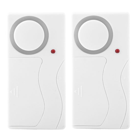 Home Security Wireless Remote Control Door Window Siren Magnetic Sensor Alarm Warning, 1 Remote Controller + 2 Magnetic Sensors - Door Window Alarm by buy2fix | Online Shopping UK | buy2fix