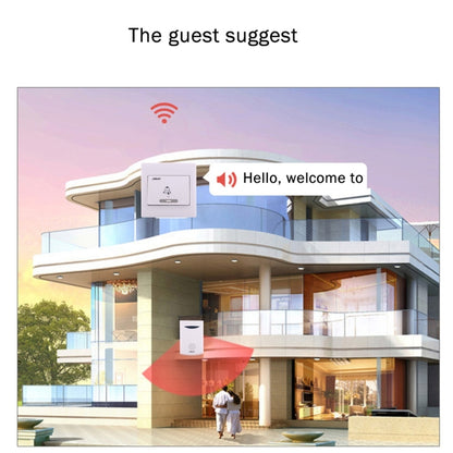 Aiton V006C Wireless Digital Music Doorbell,  Receiver Distance: 150m - Wireless Doorbell by buy2fix | Online Shopping UK | buy2fix