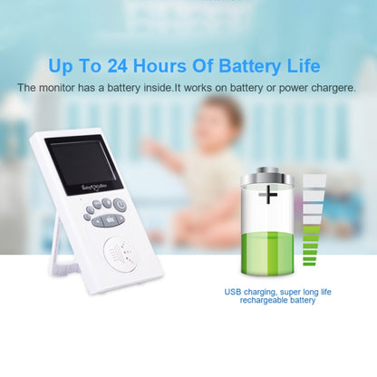 WLSES GB101 2.4 inch Wireless Surveillance Camera Baby Monitor, EU Plug - Baby Monitor by buy2fix | Online Shopping UK | buy2fix